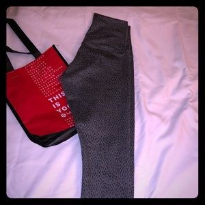 Lule lemon high waist tights